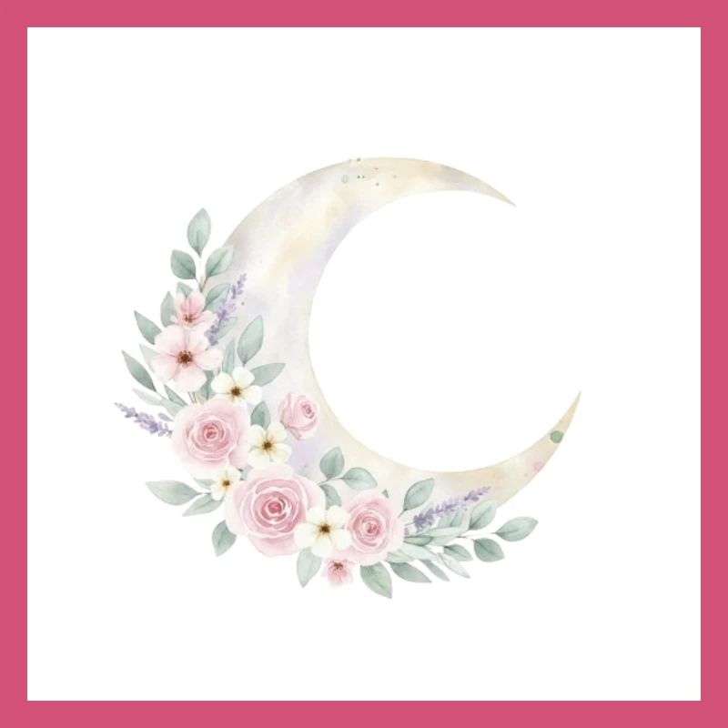 Couronne de fleurs de lune