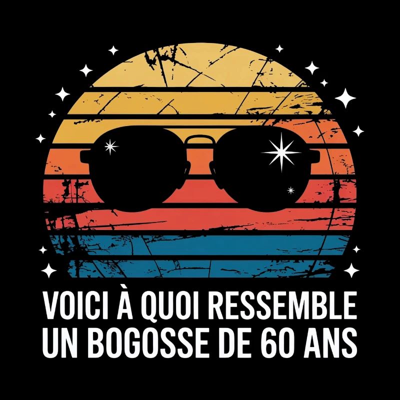 Rétro soleil lunettes 60 ans