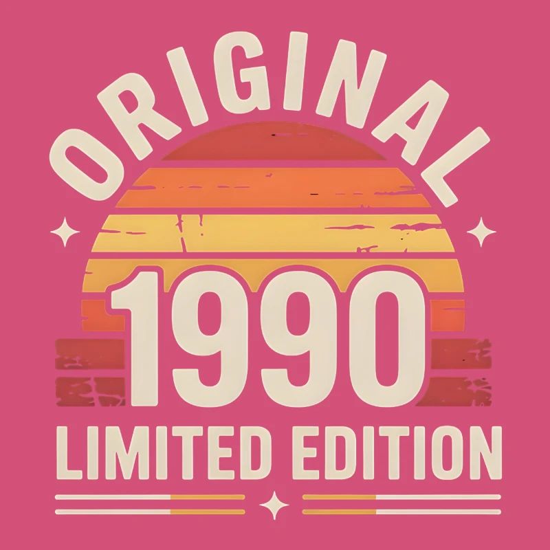 Retro Sunset 1990 Limited Edition
