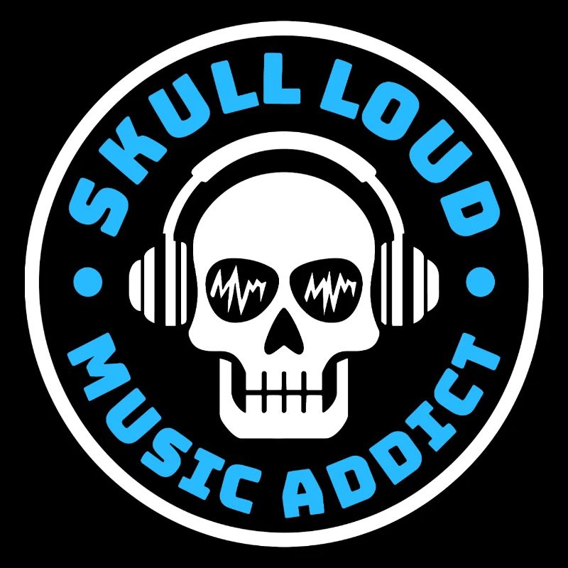 Crâne Skull Loud – Music Addict