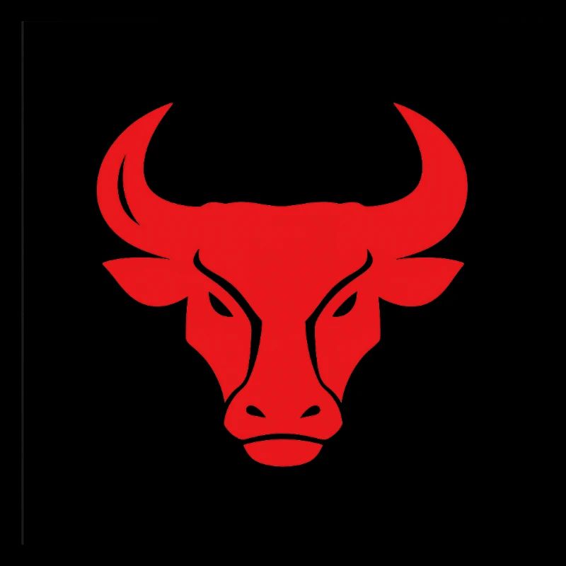 Bull Head Vector