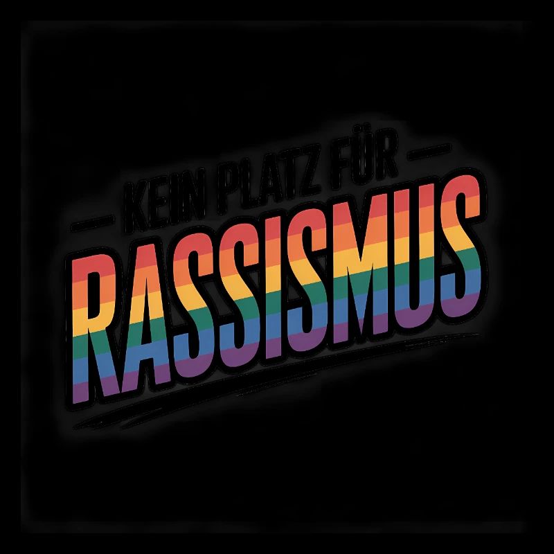 Pas de place pour le racisme - Logo Cool Pride