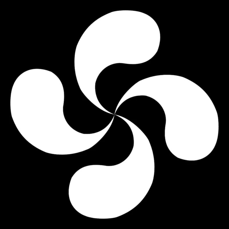 White Lauburu