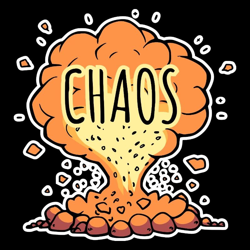 C'est le chaos total !