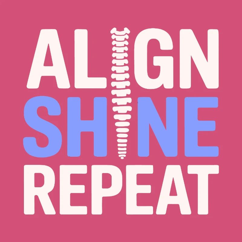 Chiropracteur Align Shine Repeat Professional DC