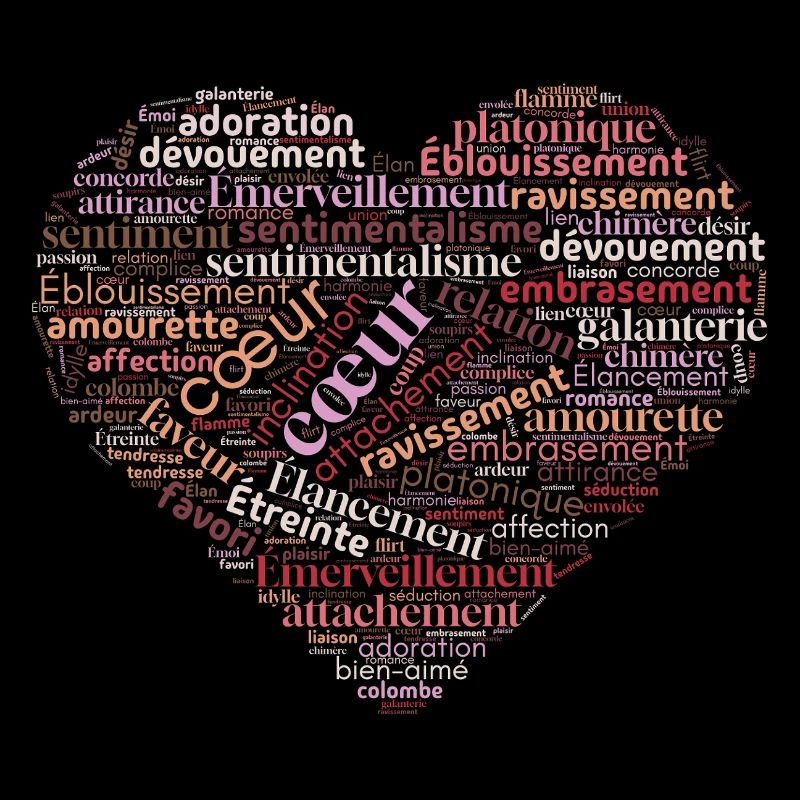 Herz der Worte in Liebe