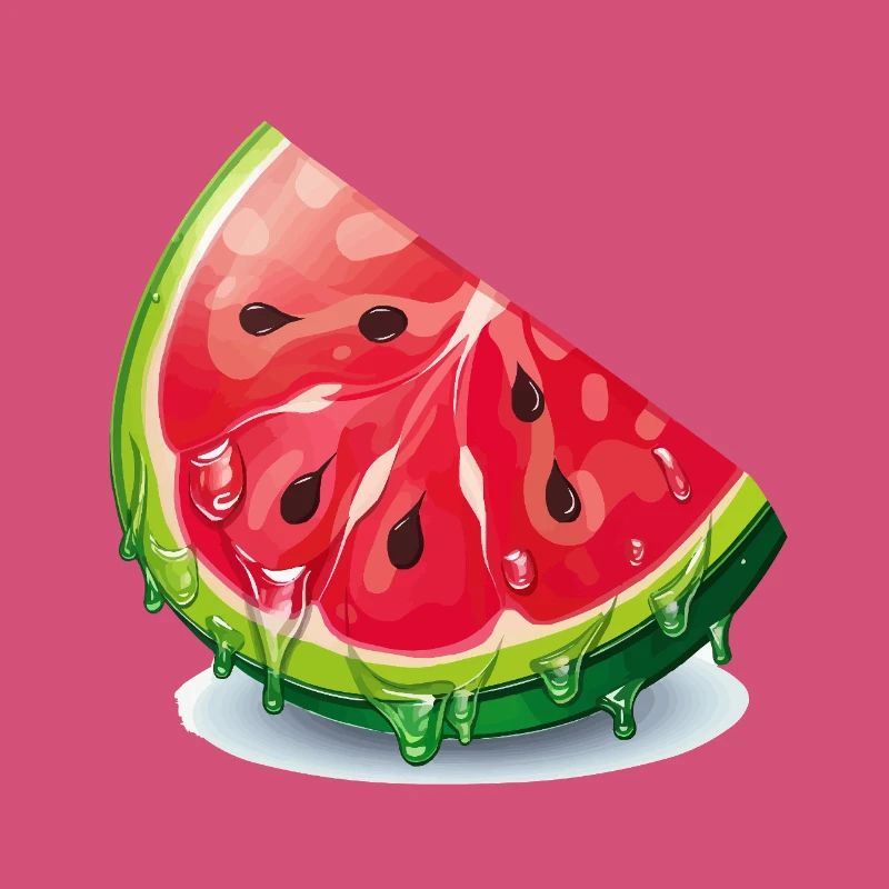 Tranche de pastèque