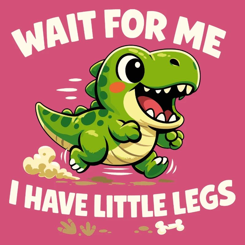 Wait for me - I've got funny short legs