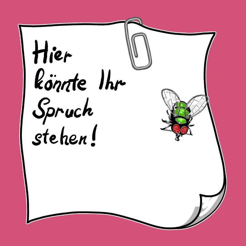 Notizzettel – Hier könnte Ihr Spruch stehen 