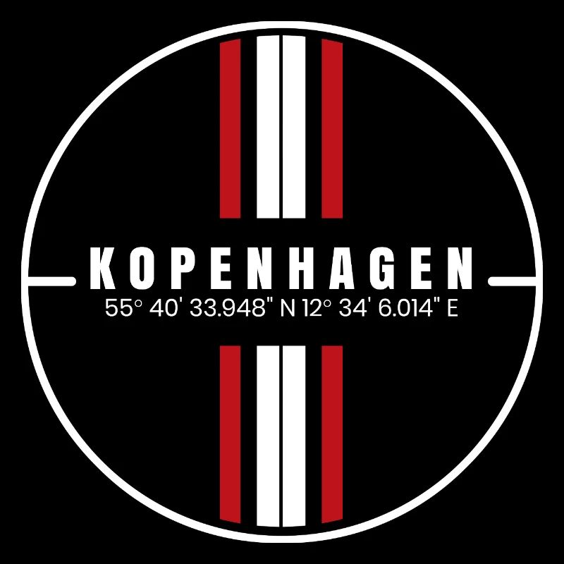 Coordonnées de Copenhague