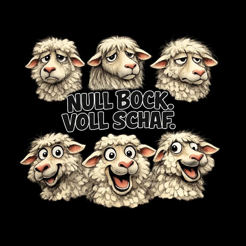 Schaf-Quintett: Null Bock Voll Schaf