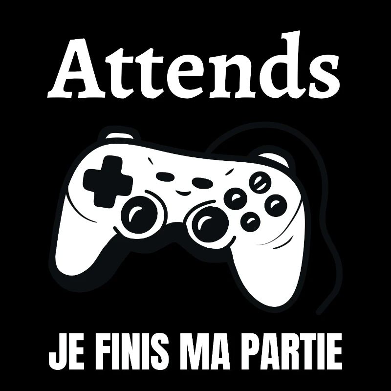 Attends je finis ma partie