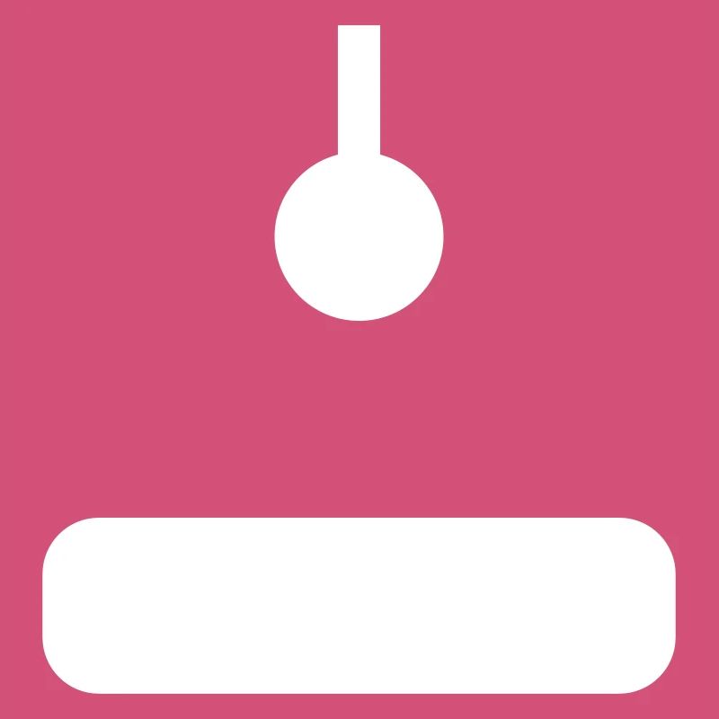 Joystick d’arcade blanc