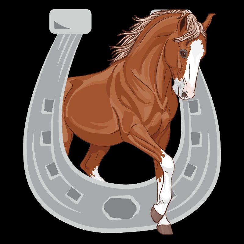 A Marwari in a horseshoe