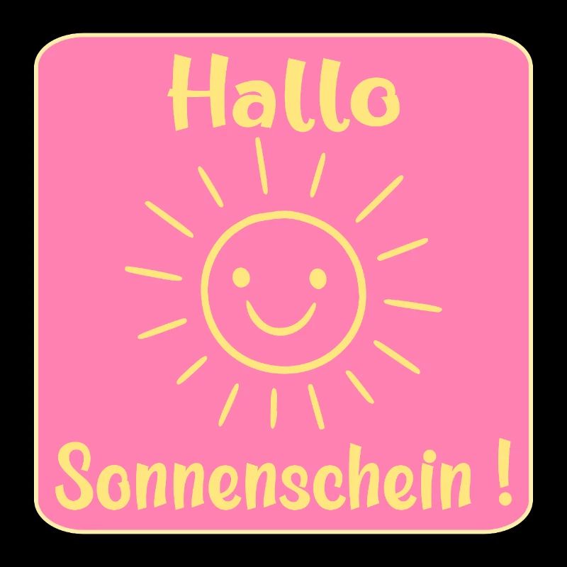 Bonjour rayon de soleil