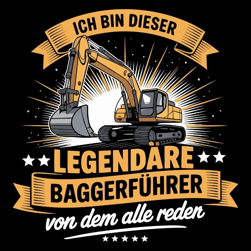 Baggerfuehrer Baggerfahrer
