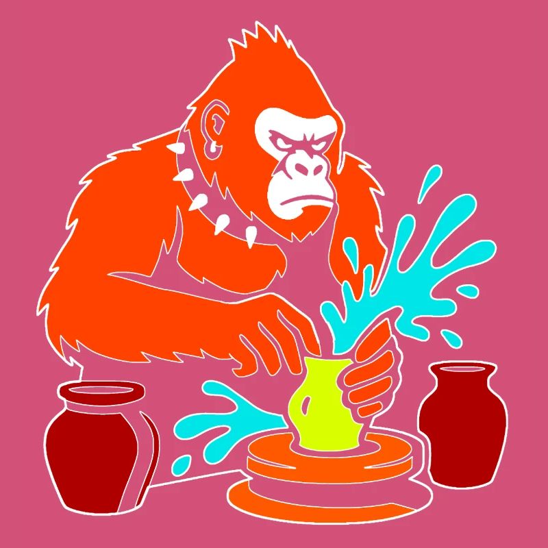 Gorilla Pottery Splash Studio