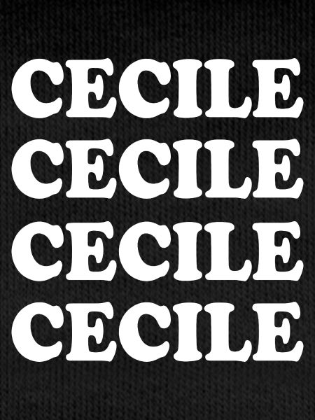 Cecile comme prénom