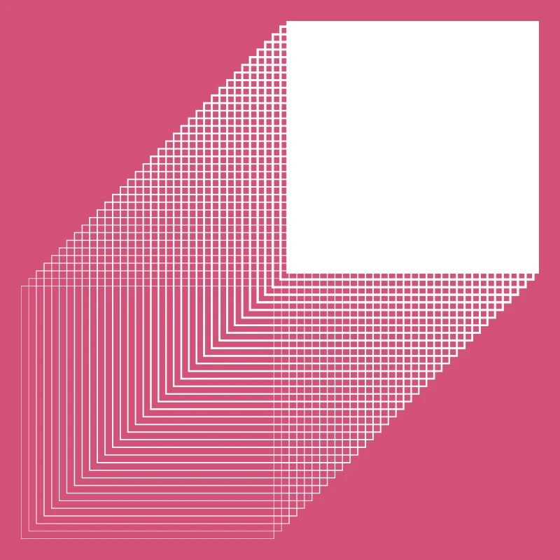 Bold square bauhaus design