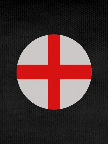 Drapeau rond anglais
