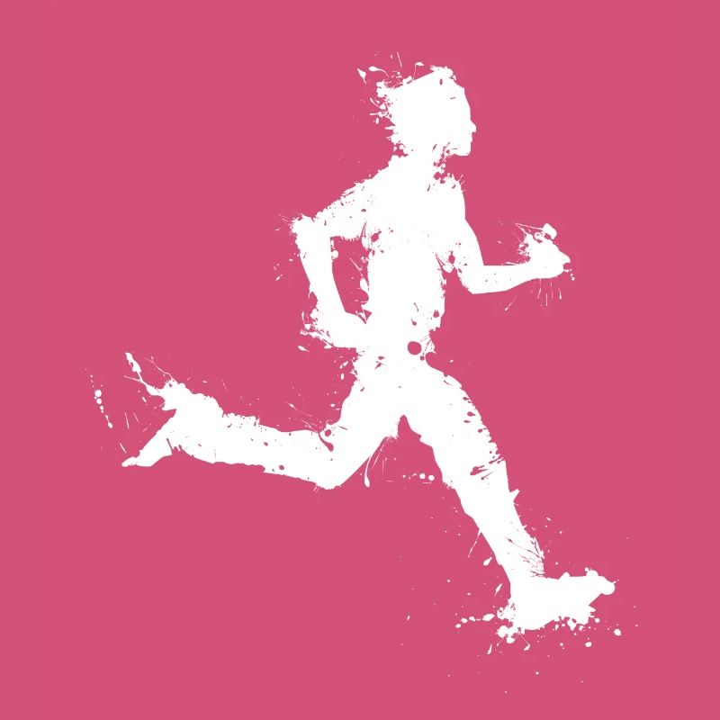 Running man - course à pied marathon