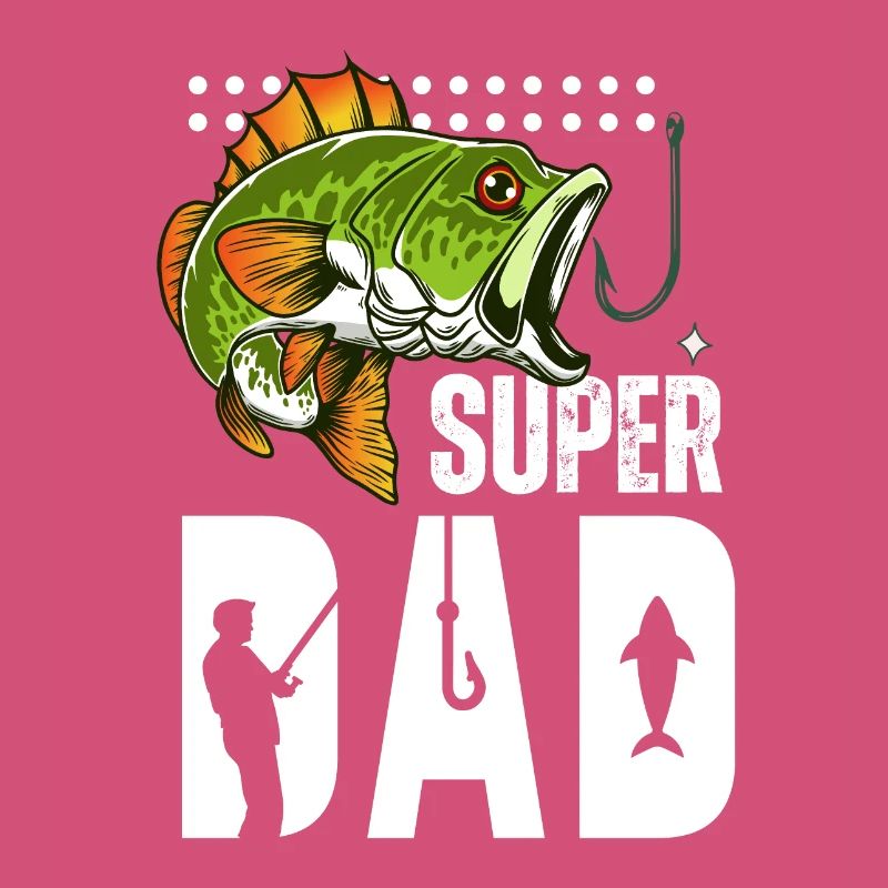 Super Dad Pêche Poisson Géant
