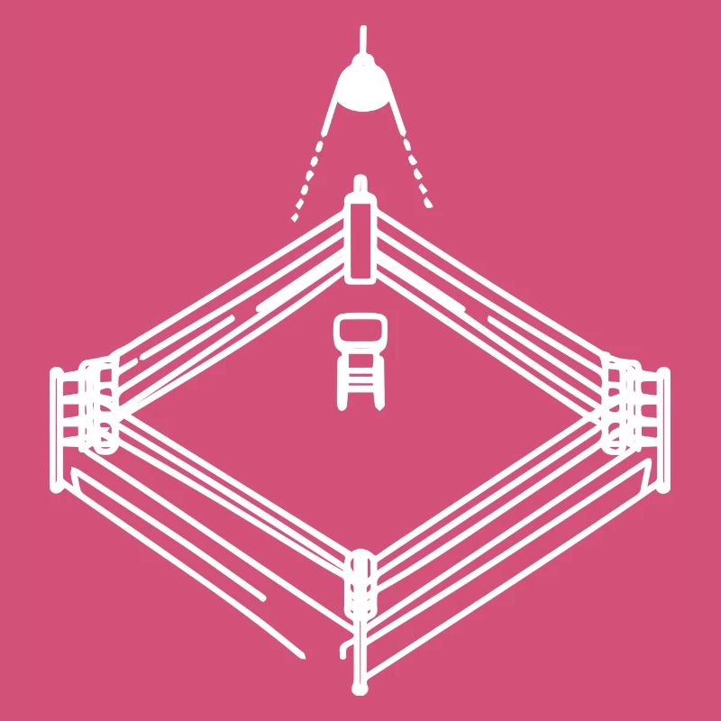 Dessin de ring de boxe
