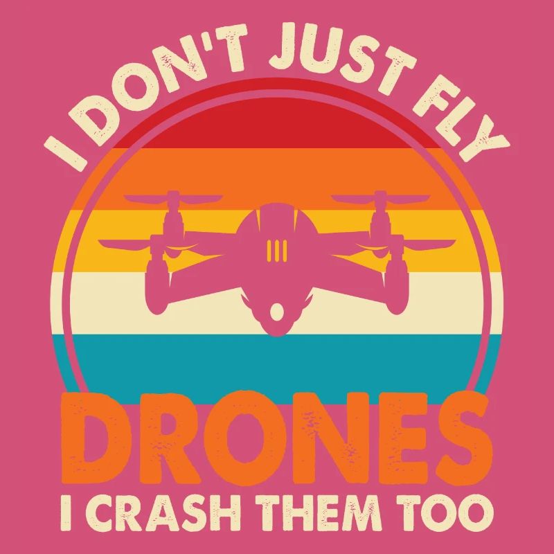 Je ne me contente pas de piloter des drones, je les écrase aussi