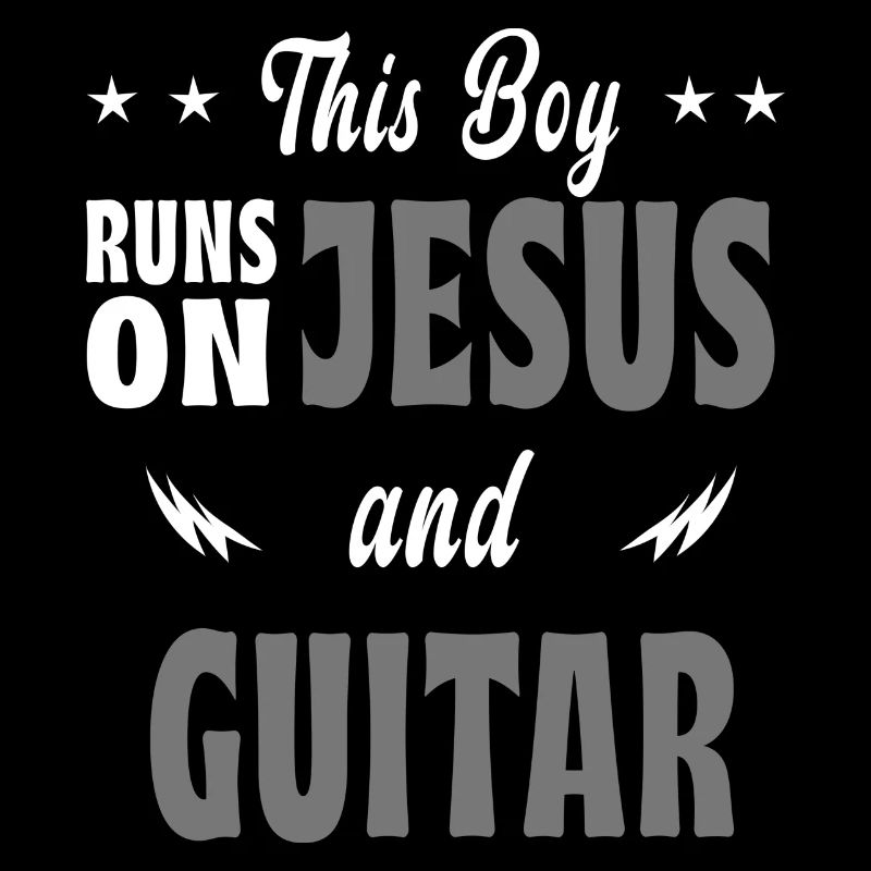 Ce garçon joue de Jésus et de la guitare
