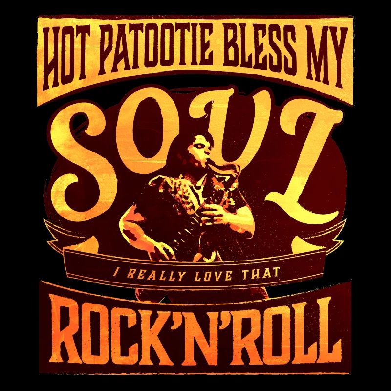 Hot Patootie bénir mon âme Eddie RHPS brun doré