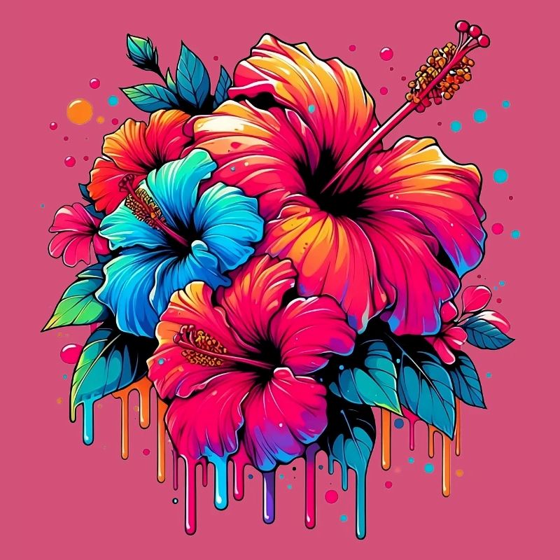Fleurs d’hibiscus