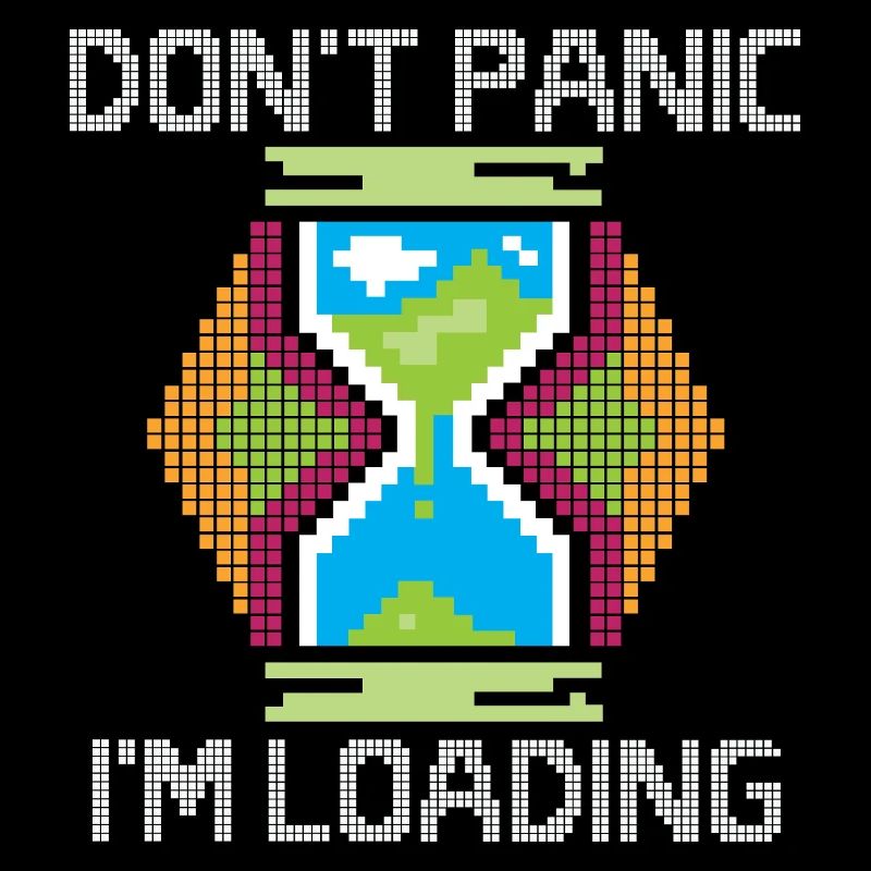 dont panic i´m loading - retro gamer