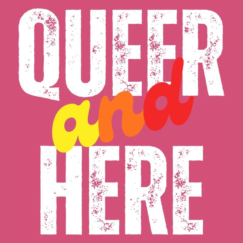 Conception typographique audacieuse, queer et fière