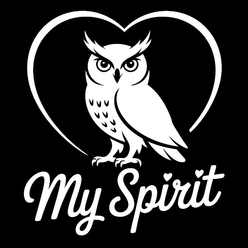 Hibou avec coeur