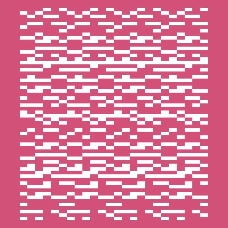 Glitch Grid Monochrome Pattern