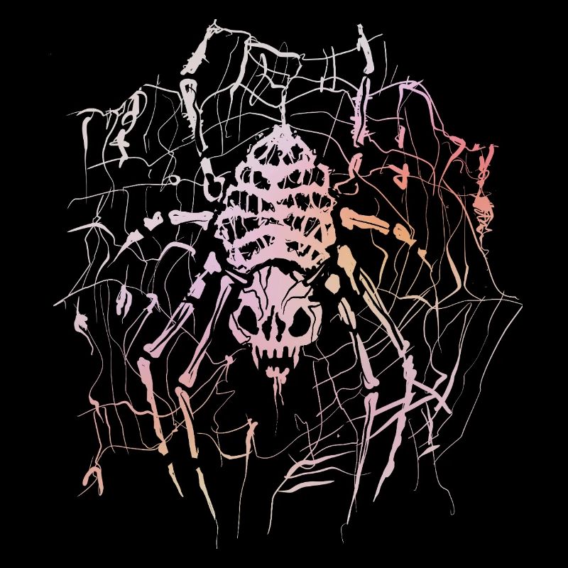 Araignée squelette