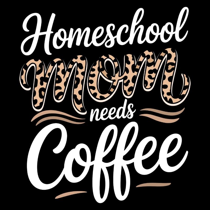 Maman École À La Maison Adore Le Café