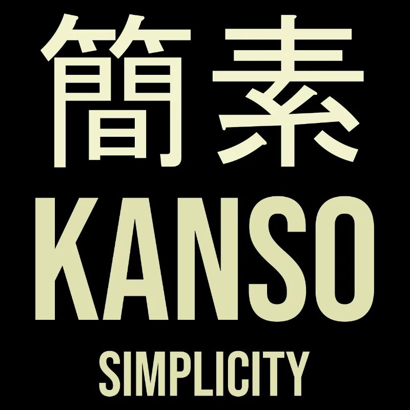 Kanji Simplicité Épurée