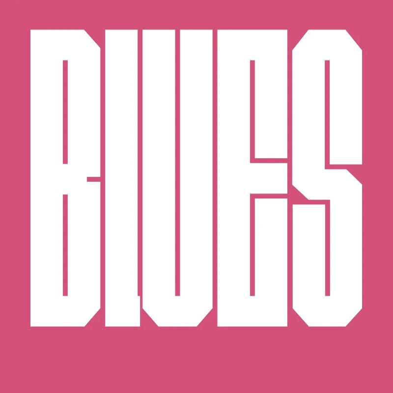 Conception de logo audacieux Blues