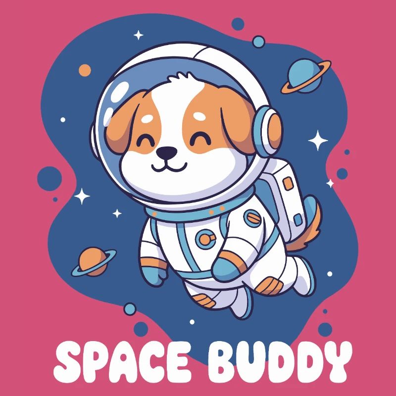 Space Buddy Astronaut Dog