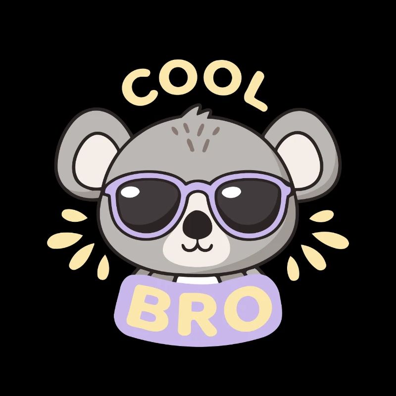 Koala cool lunettes violet