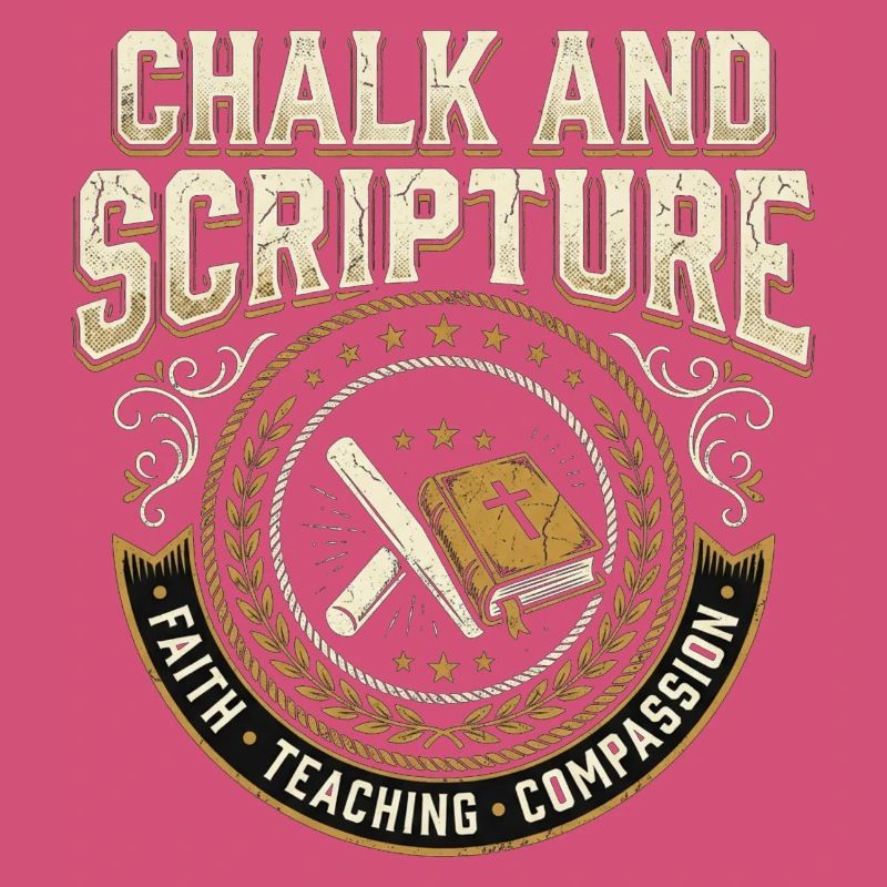 Chalk and Scripture Christlicher Lehrer Jesus