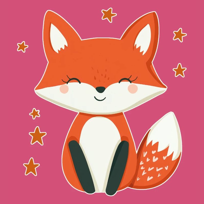 Renard et étoiles