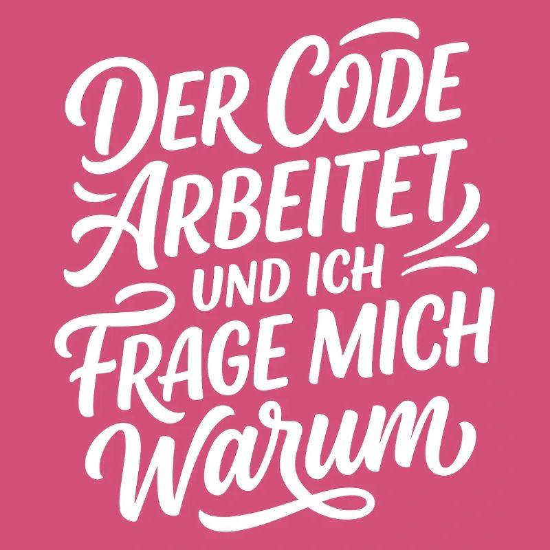 Coder arbeitet Spruch Humor Programmierer