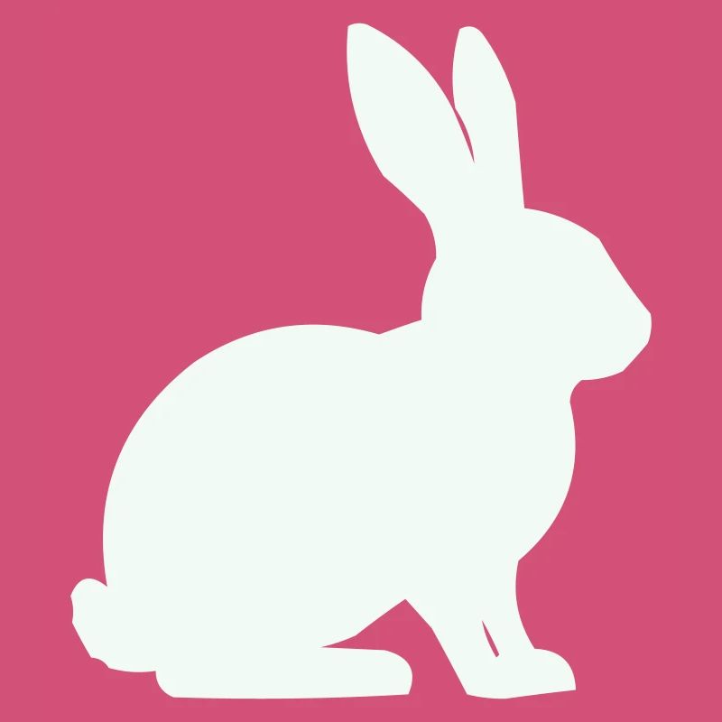 Hase Silhouette Minimal