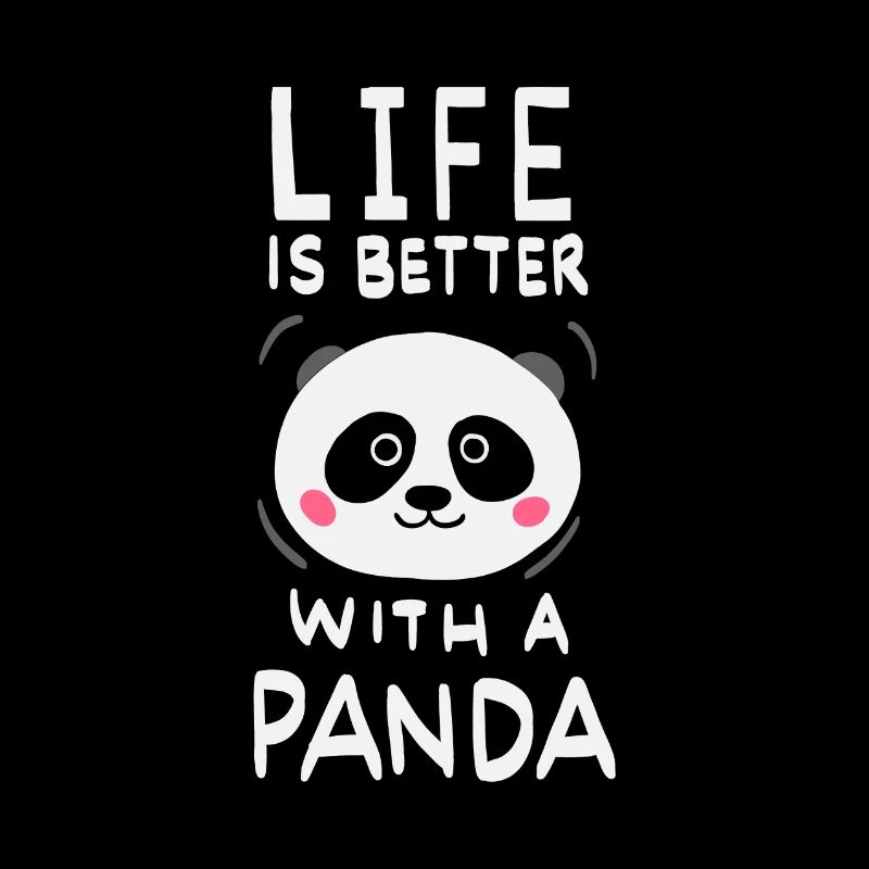 La vie est meilleure avec un panda