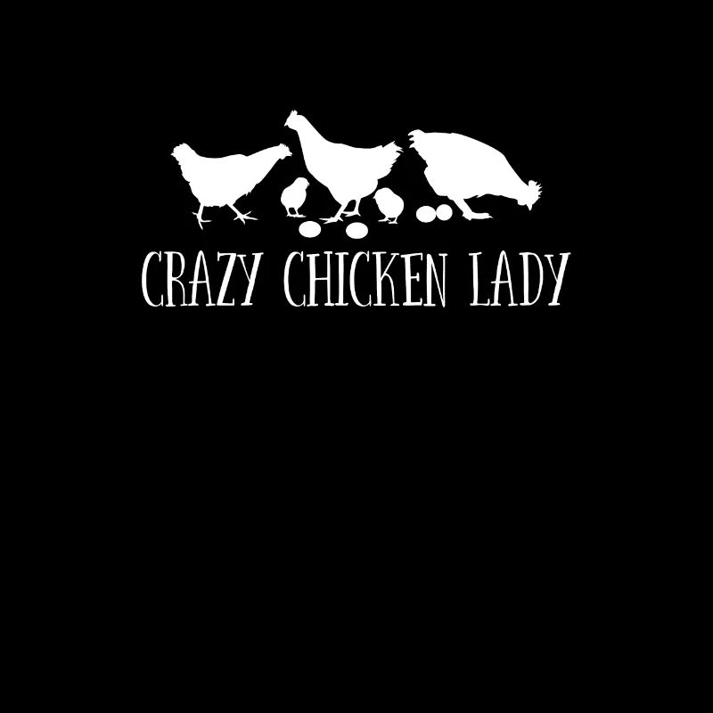 Chicken Womens Crazy Chicken Lady