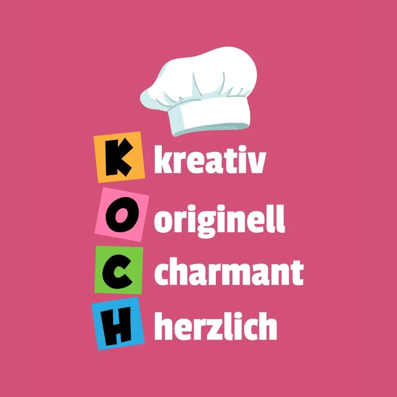 Chef - creative, original, charming, cordial