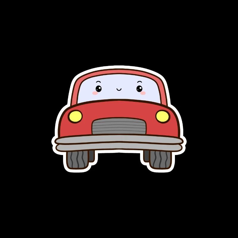 Dessin animé automobile