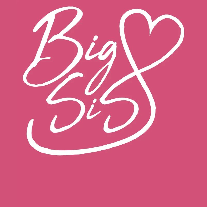 Big Sis Herz - Große Schwester 2021 Mädchen